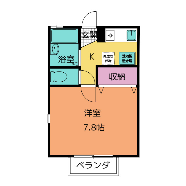 ベルカーサの間取り