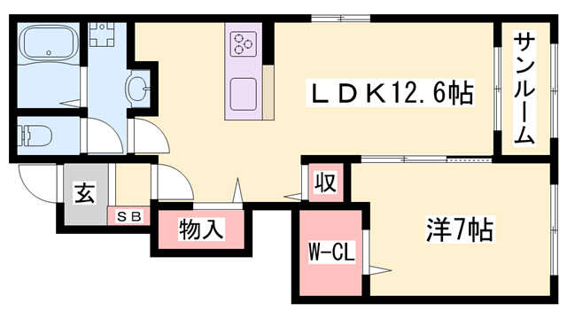 エスペランサの間取り