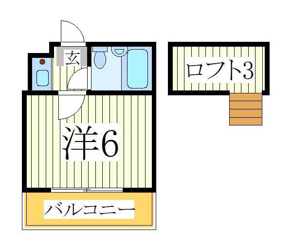 ジュネパレス柏第０３の間取り