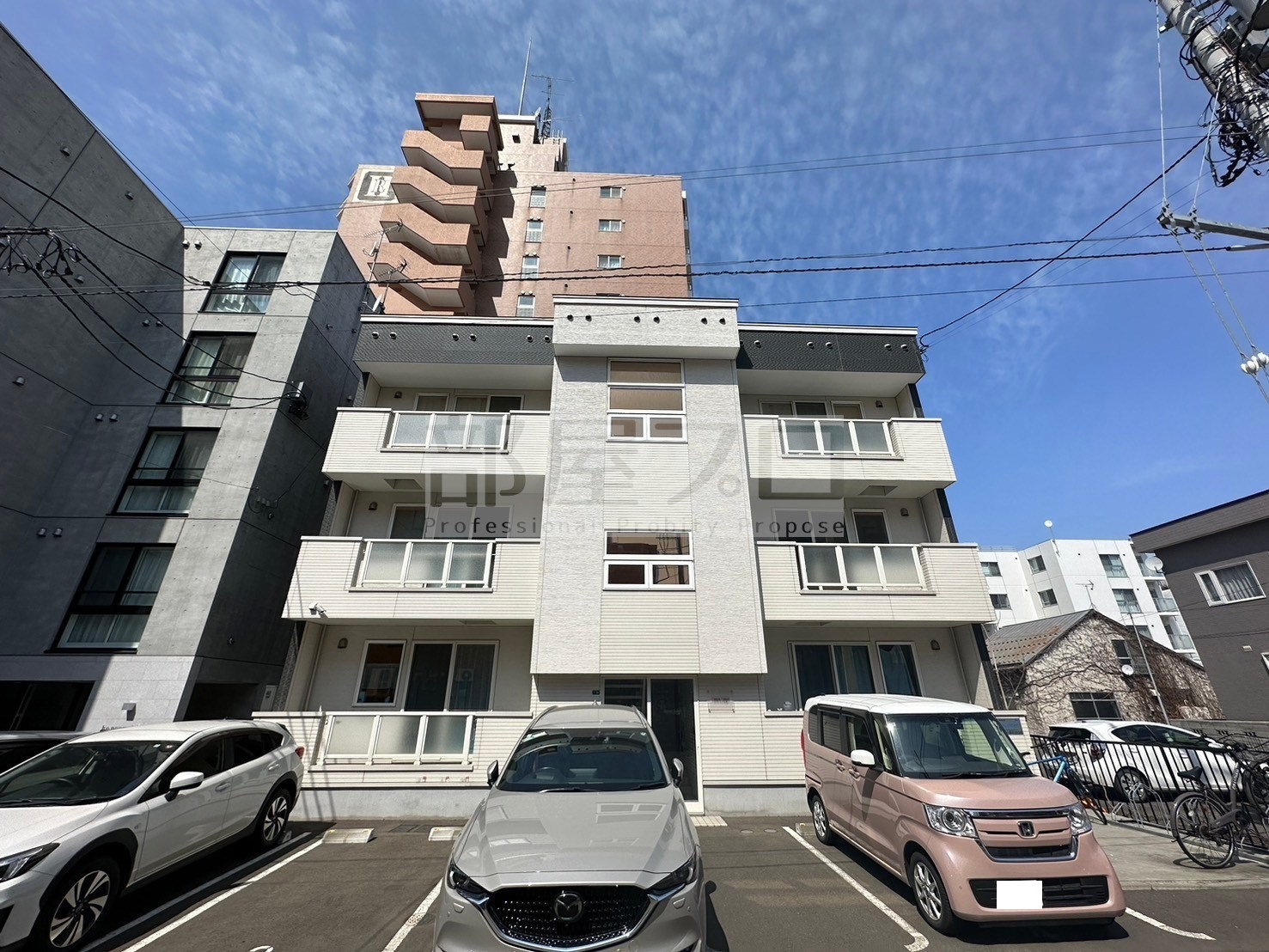 北海道札幌市中央区南十条西１２（アパート）の賃貸物件の外観