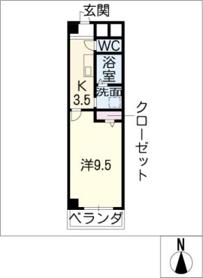 【セントラルコートの間取り】