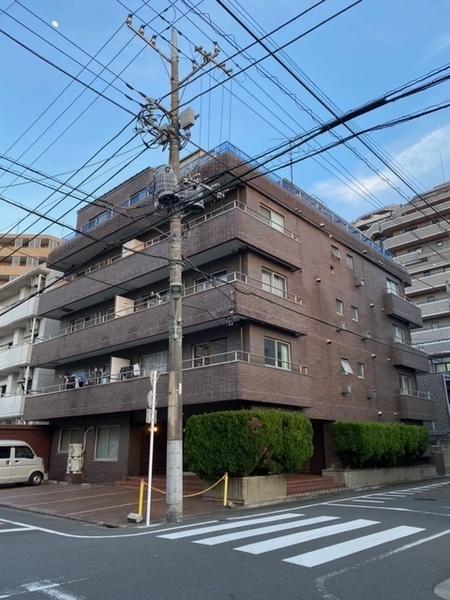 大田区久が原のマンションの建物外観