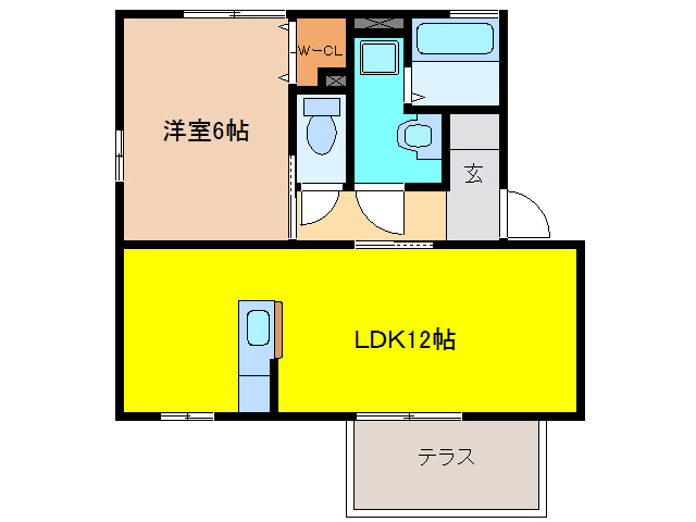 イルマーレＢ棟の間取り