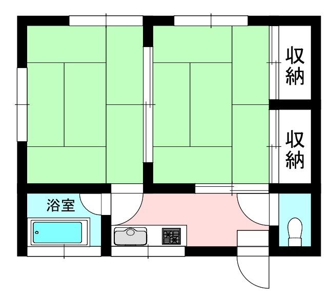 平和ハイツの間取り