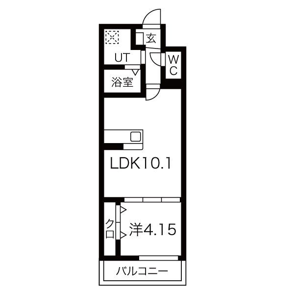 FREEDOM residence堺大小路の間取り