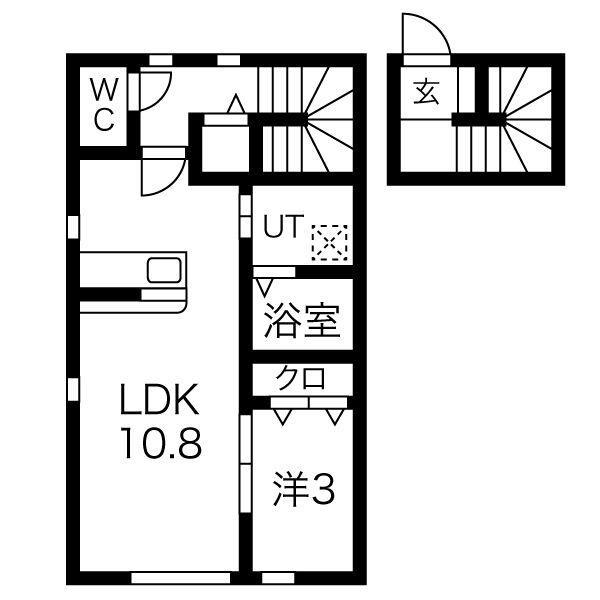 ＡＺＵＣＥＮＡ２（アスセーナ２）の間取り