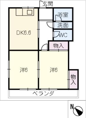 ルミエール稲垣の間取り