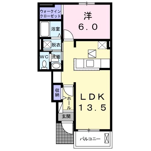 ノースフロンティアＣの間取り