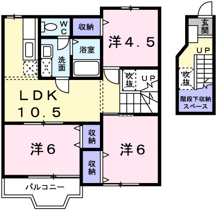 ガーデンハイムＮの間取り