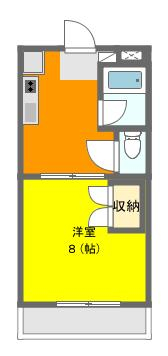 グリーンハイツIIの間取り