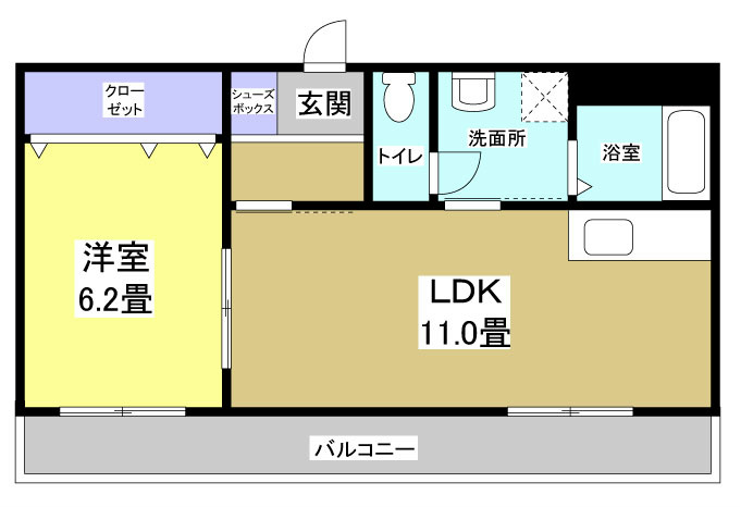 シャングリラの間取り