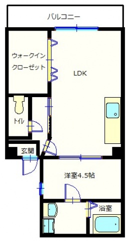 渡部ビルの間取り