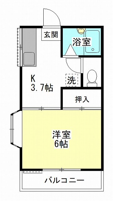 KSハウスIの間取り