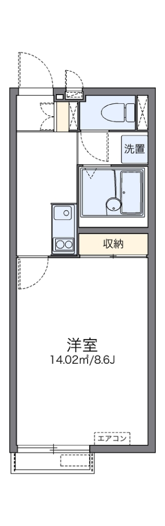 レオネクストトランクィルの間取り