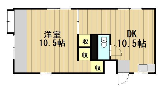 桔梗野ハイムIの間取り