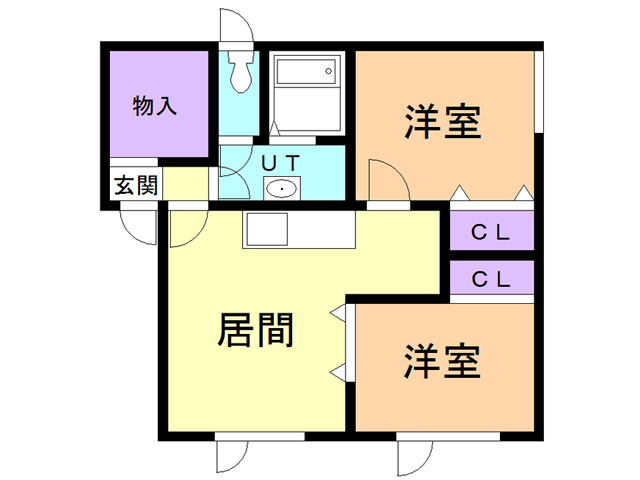 ハイムJUNEの間取り