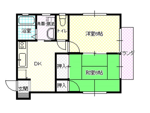 グリーンヒルサクラの間取り