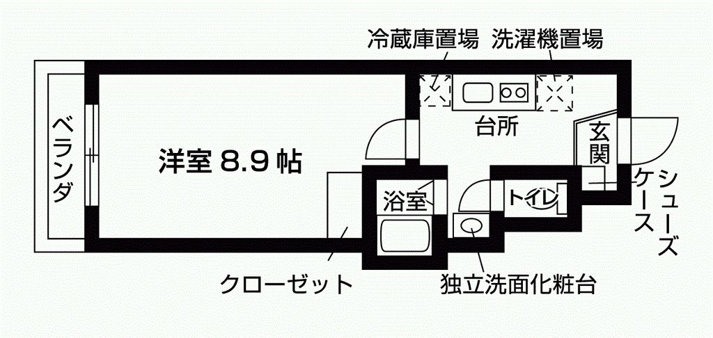 ソル・レヴェンテIIの間取り