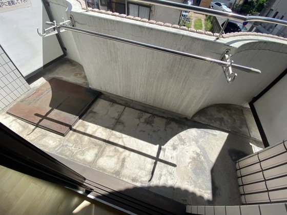 バルコニー　※別号室の写真です