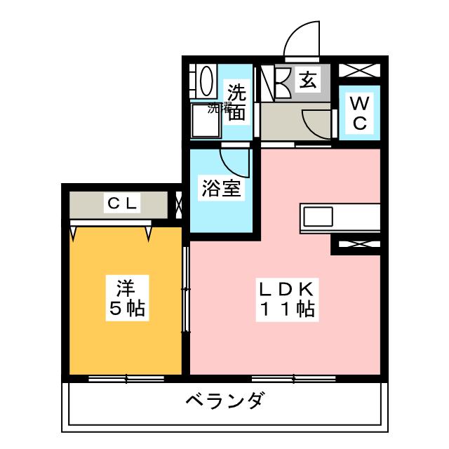 グレイス小野の間取り