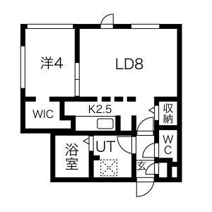 CG HOMES南5条の間取り