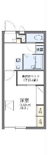 レオパレスＯＧＩＷＡＲＡ７の間取り