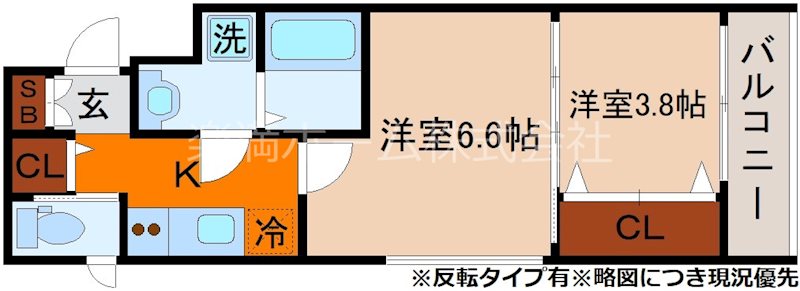 MJC京都西大路IIの間取り