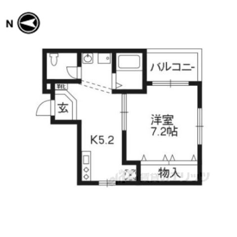 コーチヒルズ２の間取り