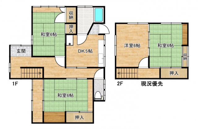 SUUMO】吉岡貸家I／島根県松江市雑賀町／松江駅の賃貸・部屋探し