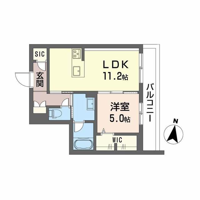 シャーメゾン壺川の間取り