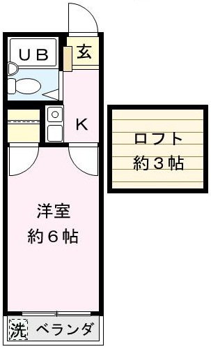 ハイツ浦和の間取り