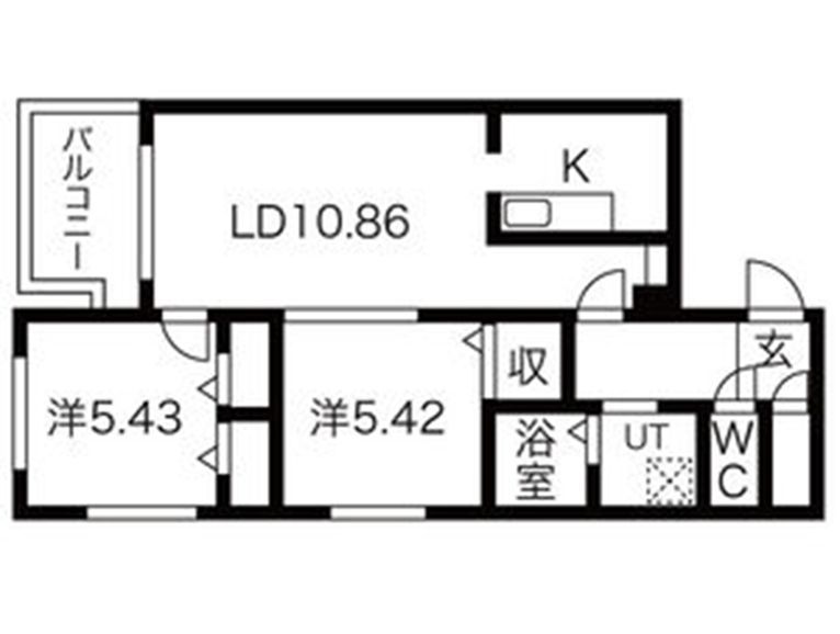N-STYLE.STELLAの間取り
