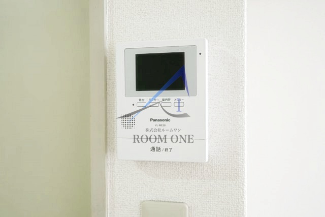 セキュリティ　モニター付インターホンです。