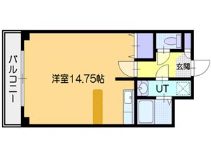 プレサント小樽花園の間取り