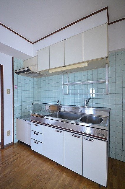 キッチン　同物件、別号室のものです。