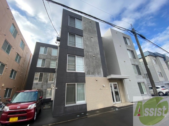 建物外観　札幌市北区北３６条西「ＨａｌｌｅｙＶｉｅｗ麻生」