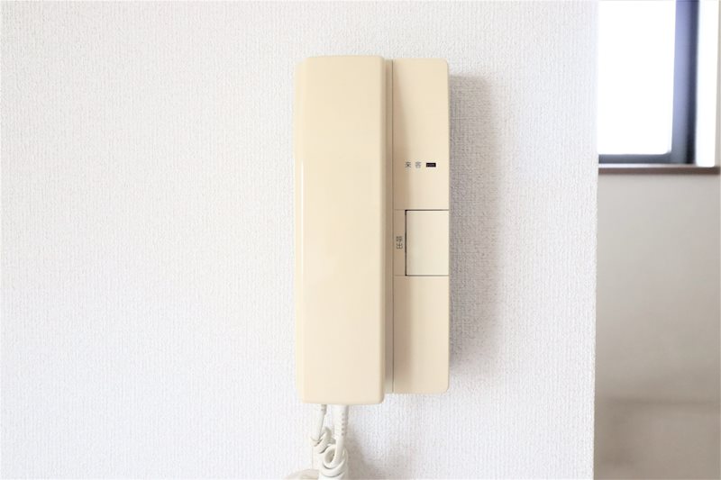 セキュリティ　インターフォンもついており来客時も安心です。