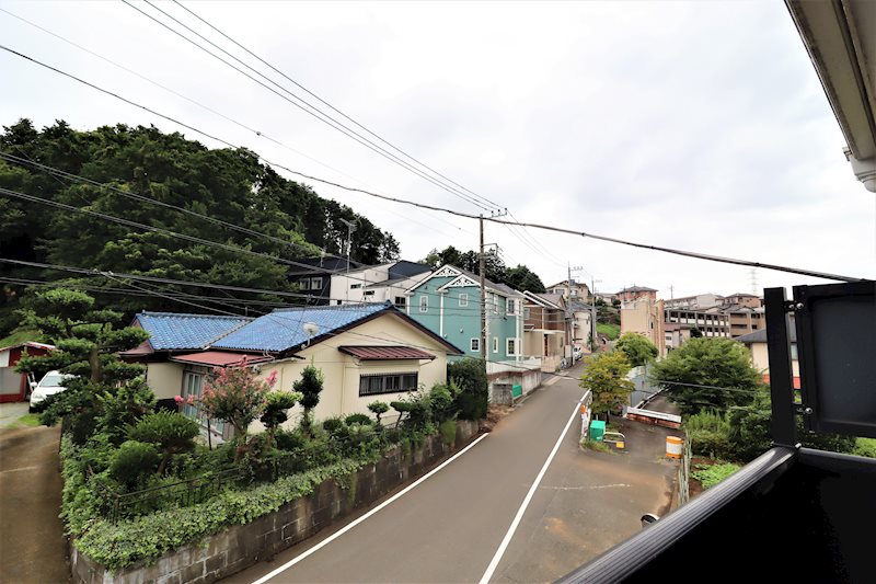 眺望　閑静な住宅地である事がわかる眺望です。