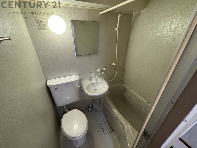 バス・シャワールーム　シンプルで機能的なユニットバスです！