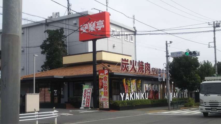 飲食店　安楽亭立川店（飲食店）まで623m