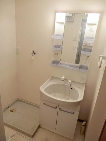 洗面設備　嬉しい独立洗面台