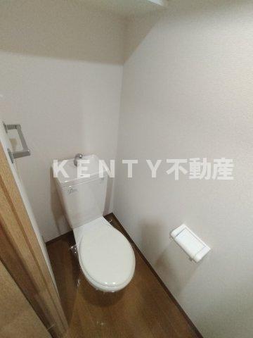 トイレ　ゆったりとした空間のトイレです
