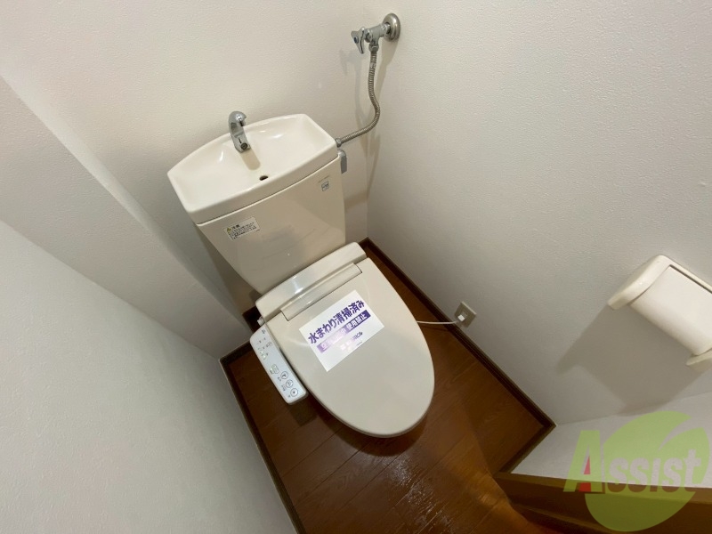 トイレ　トイレです。ウォシュレット付を探している方、おすすめです！