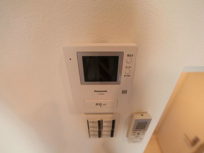 セキュリティ　ＴＶモニター付インターホン　同仕様写真