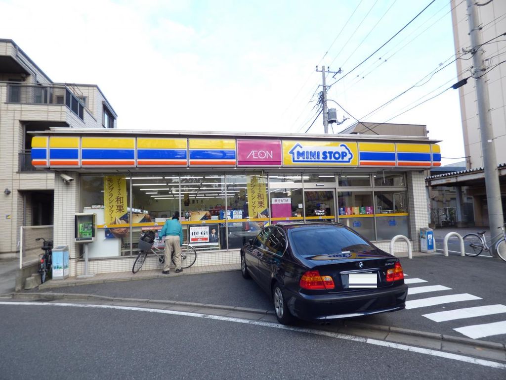 コンビニ　ミニストップ長洲店（コンビニ）まで400m