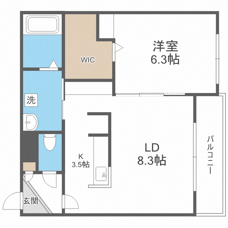 bills 棗の間取り写真