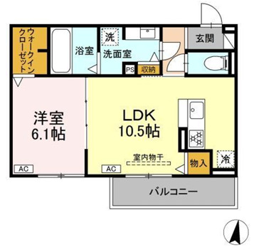 U-リッチ トリシアの間取り写真