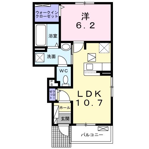 SK パレスの間取り写真