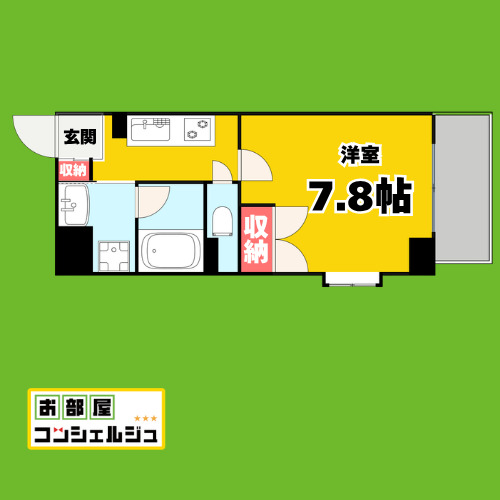 シティライフ今池北の間取り写真