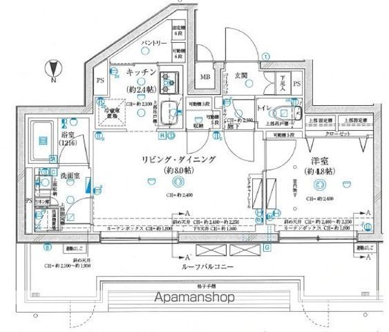 GRAN PASEO神楽坂IIの間取り写真